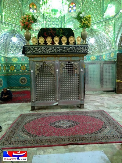 عکس|پاکسازی صحن و ضریح امامزاده داوود(ع) تهران