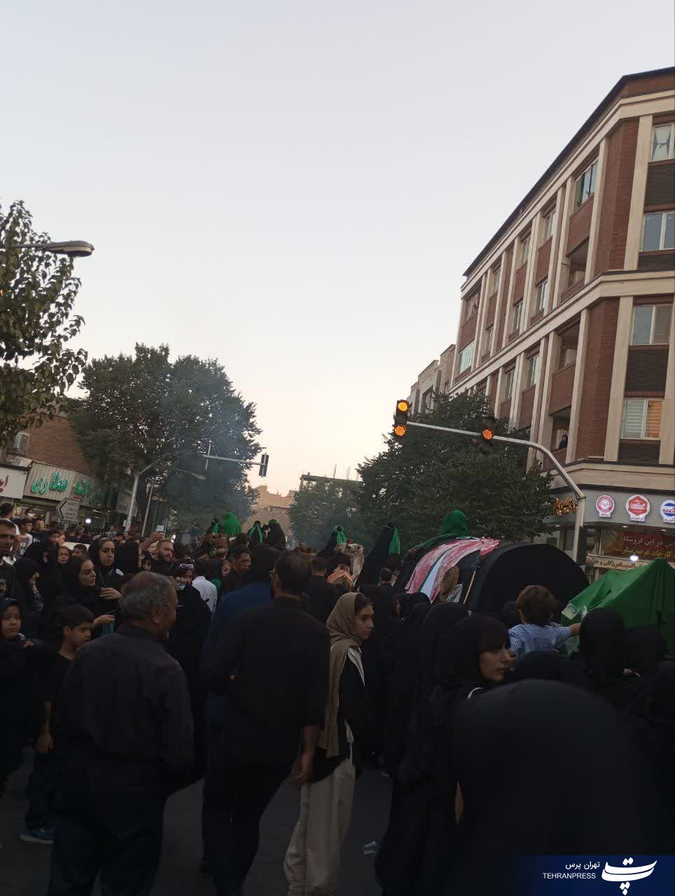 برگزاری مراسم عزاداری سیدالشهدا (ع) در مناطق مختلف تهران