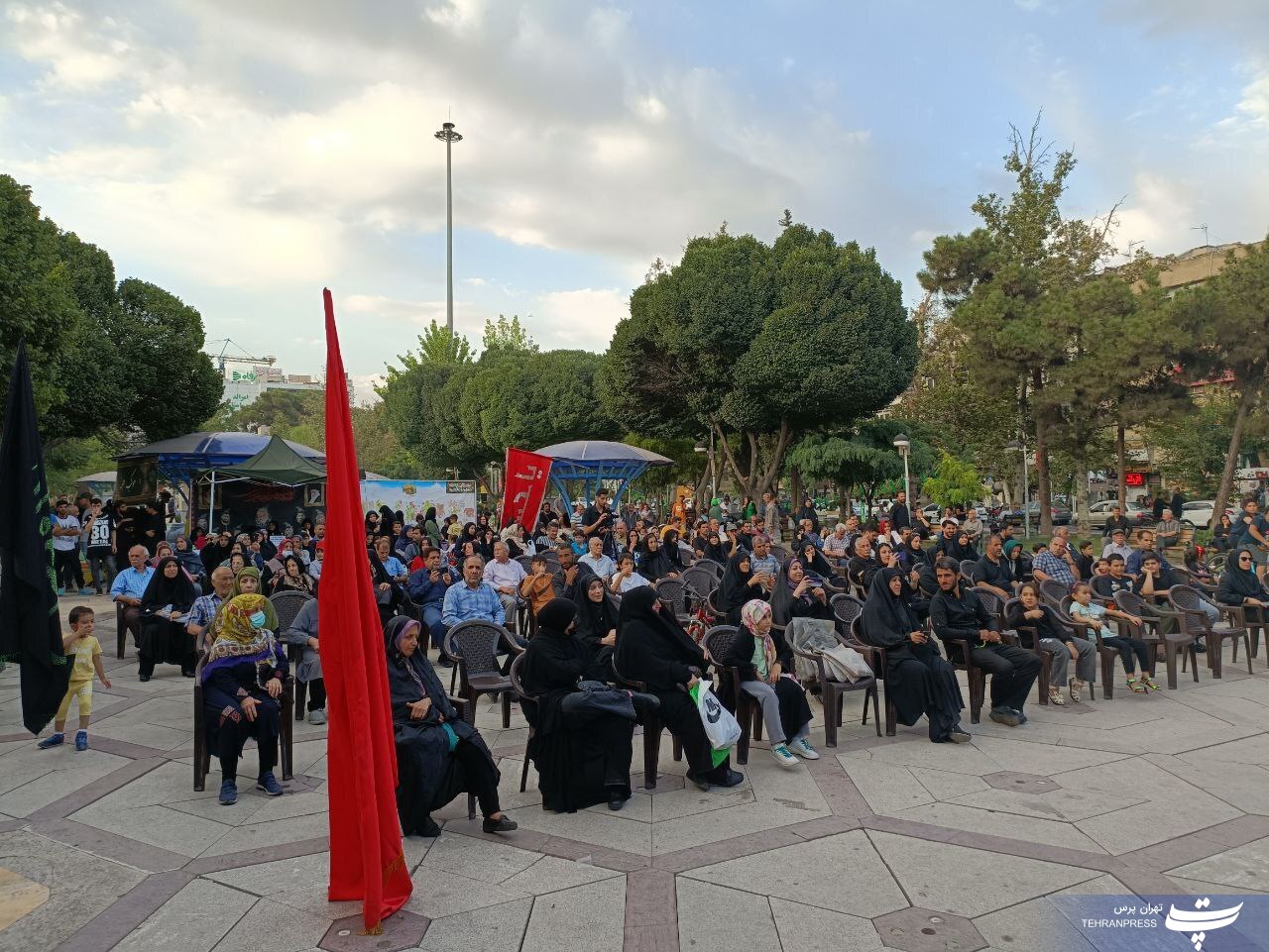 برگزاری مراسم عزاداری سیدالشهدا (ع) در مناطق مختلف تهران