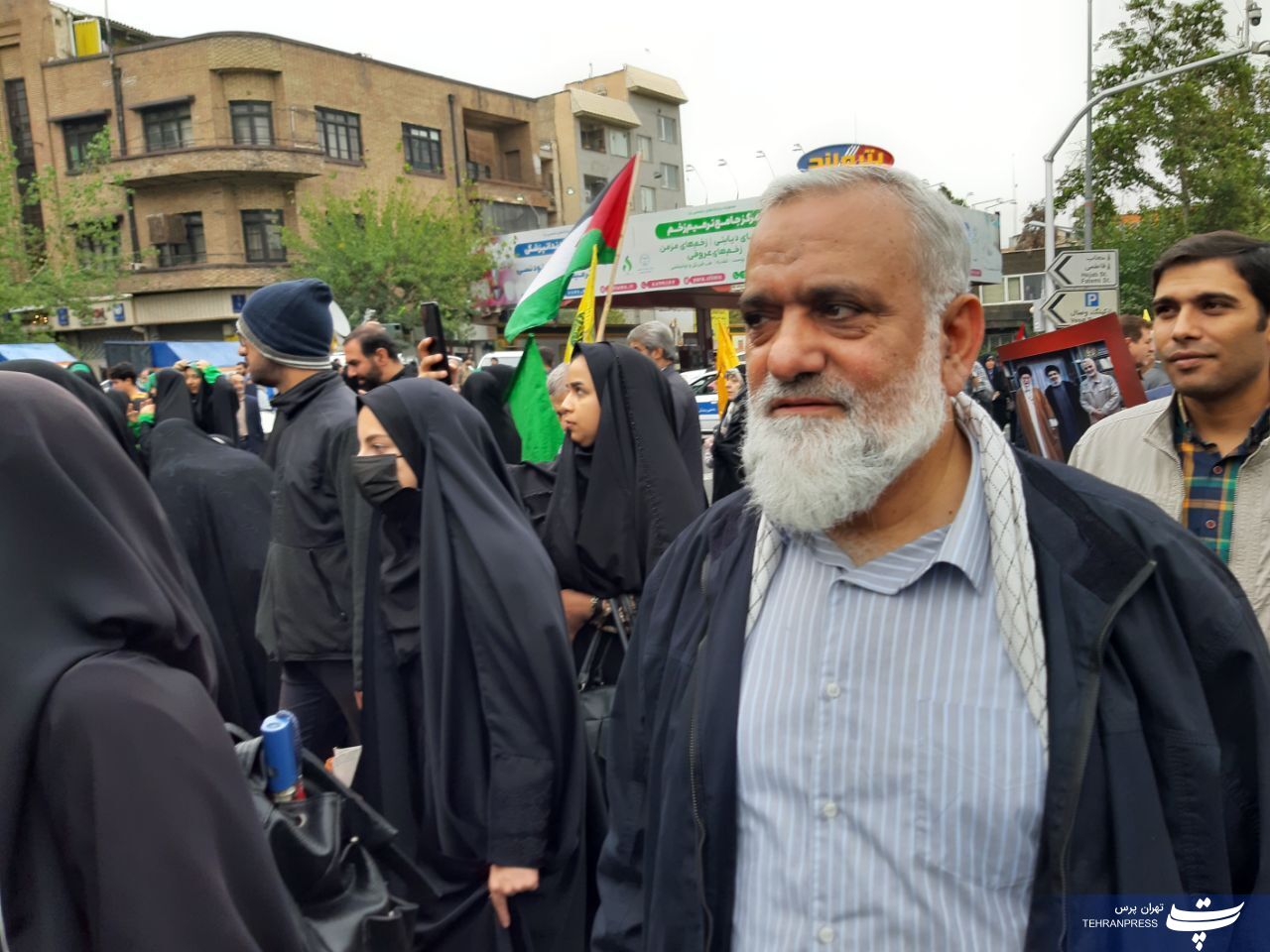 راهپیمایی مردم تهران در حمایت از مردم مظلوم فلسطین+ عکس و فیلم