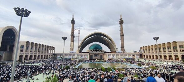 عکس| برگزاری نماز عید فطر در مصلای تهران