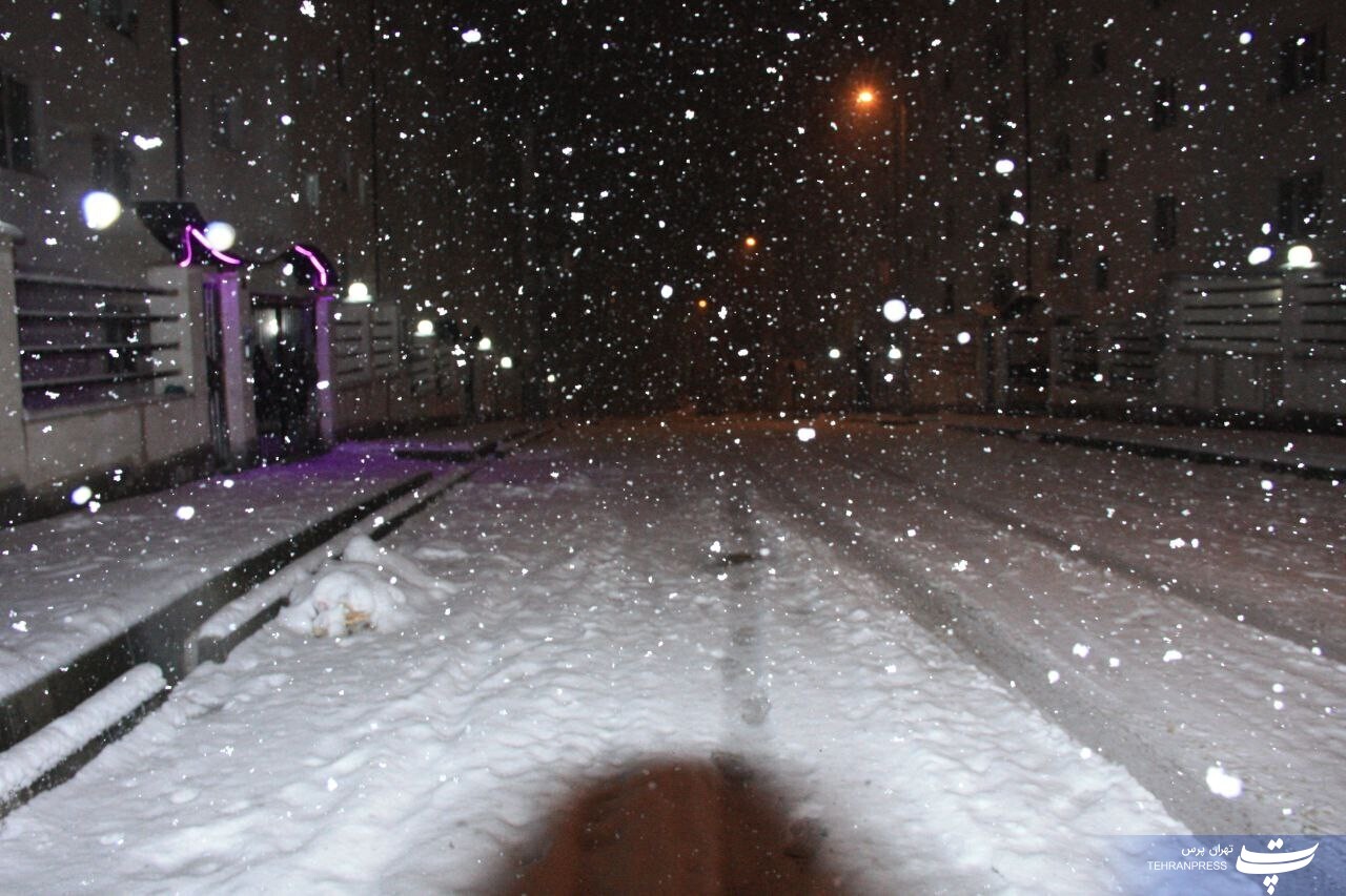عکس| شب‌های زمستانی در تهران