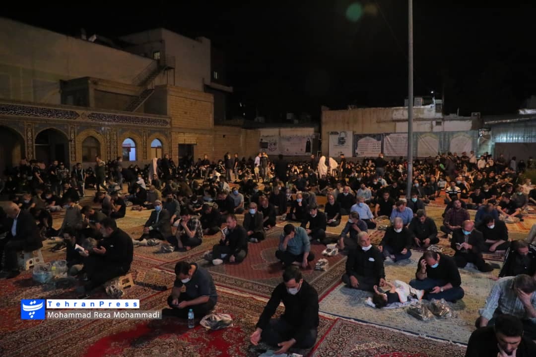 عکس| مراسم احیا شب بیست و سوم در امامزاده حسن(ع)