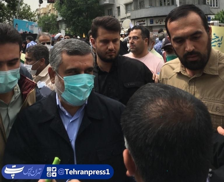 مراسم راهپیمایی روز جهانی قدس در تهران+تصاویر مسئولین