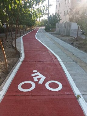 احداث 7500 مترمربع مسیر دوچرخه درشمال شرق پایتخت