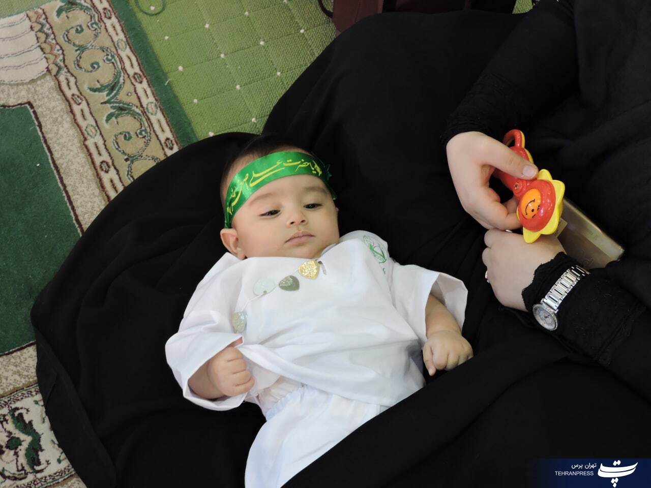 عکس| برگزاری همایش شیرخوارگان حسینی در مصلای تهران