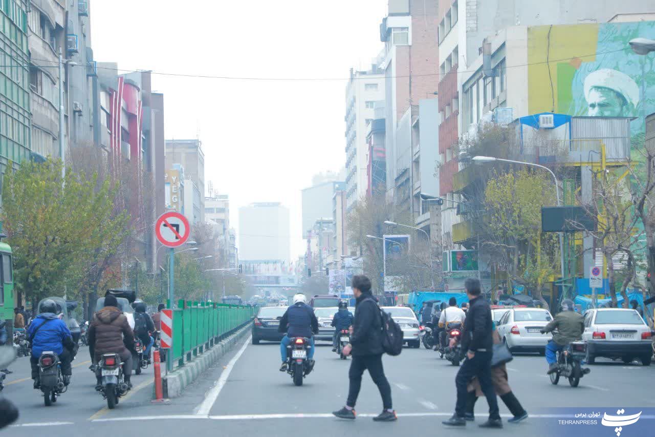 عکس| آلودگی هوای تهران