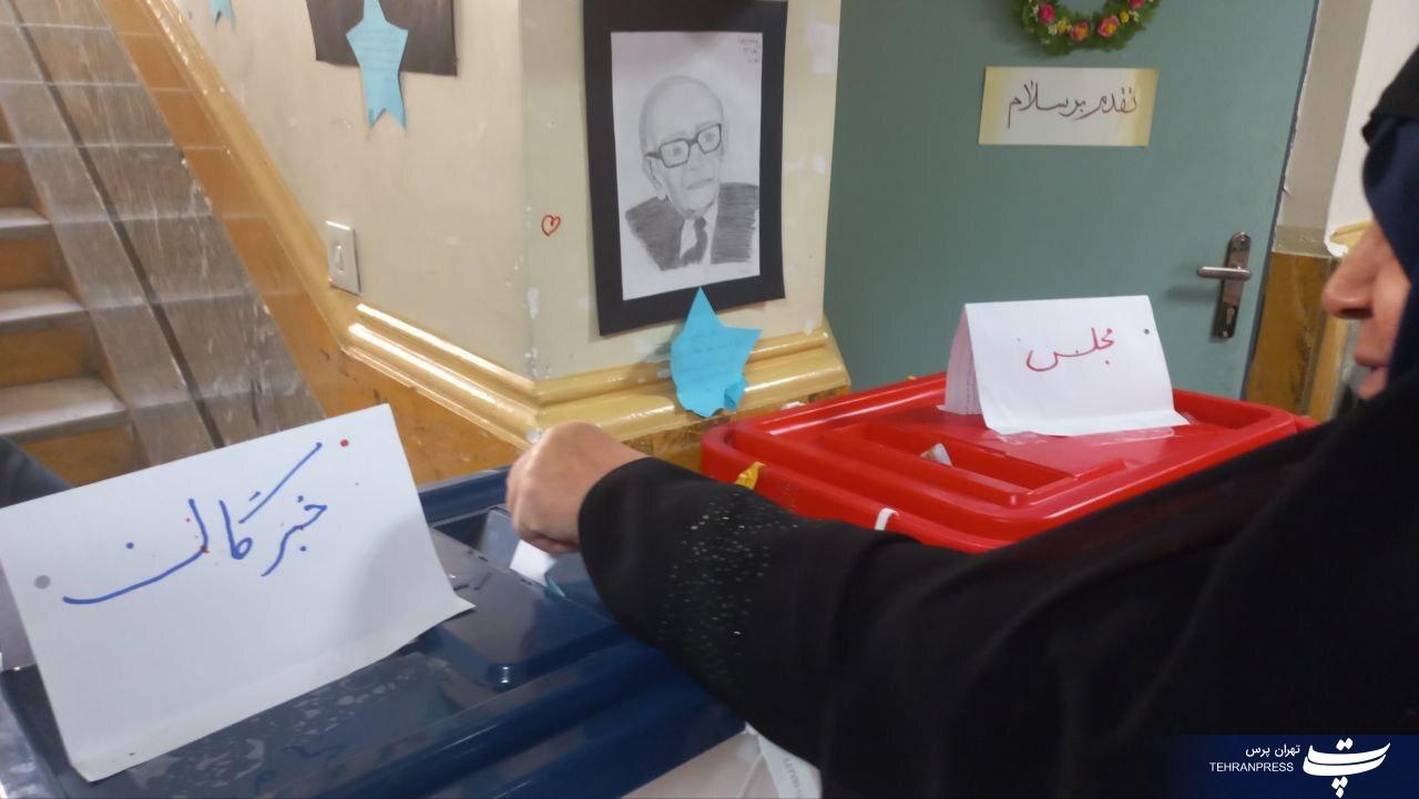 مشارکت مردم در انتخابات در مناطق پایتخت