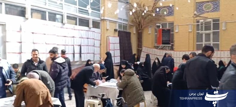 مشارکت مردم در انتخابات در مناطق پایتخت
