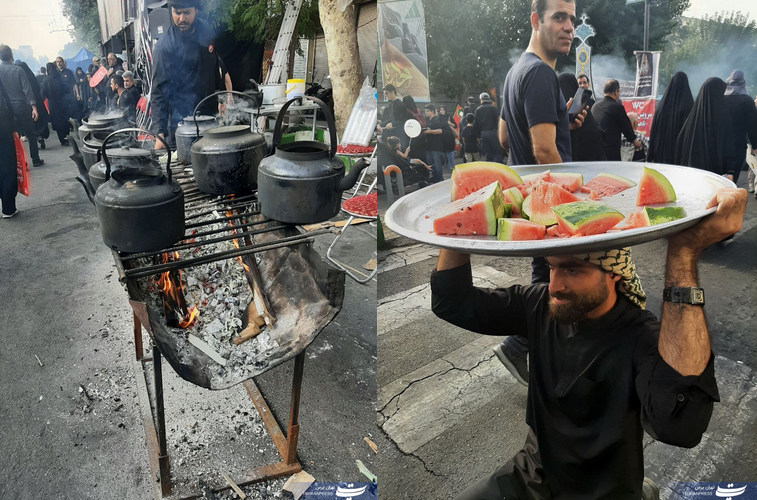 آیین پیاده‌روی جاماندگان اربعین حسینی در تهران آغاز شد