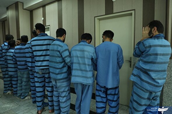 عکس| شناسایی و دستگیری اعضای گروه سارقین منزل در تهران