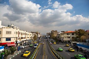 وزش باد شدید و کاهش دما در تهران