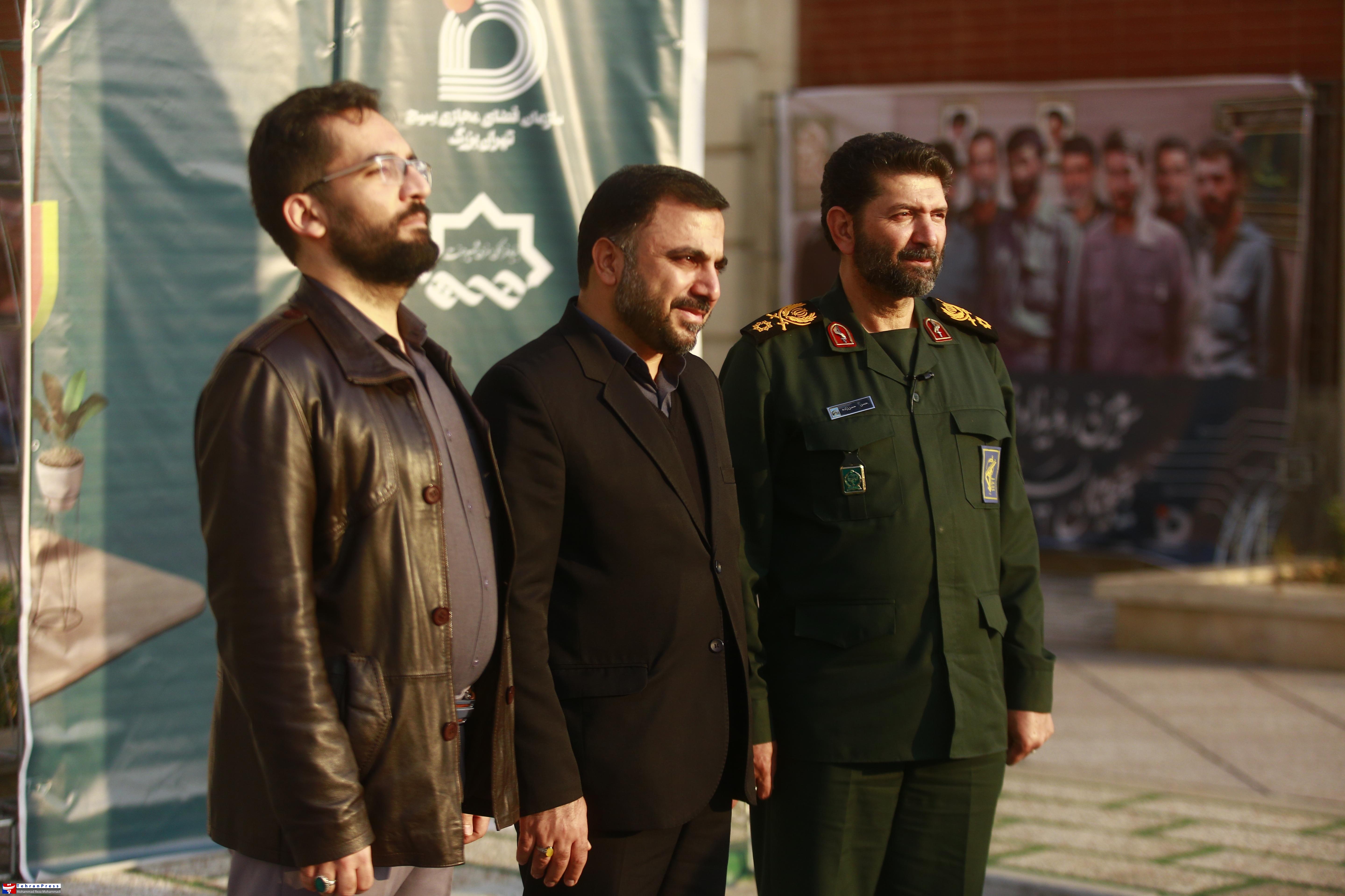 عکس| بازدید فرمانده سپاه تهران بزرگ و وزیر ارتباطات از سومین رویداد تولید محتوای دیجیتال بسیج پایتخت