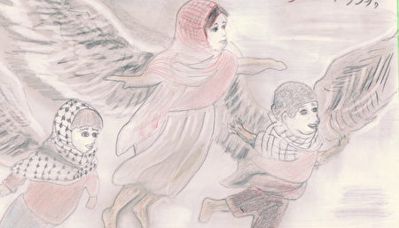 نقاشی‌ دانش‌آموزان تهرانی در حمایت از غزه