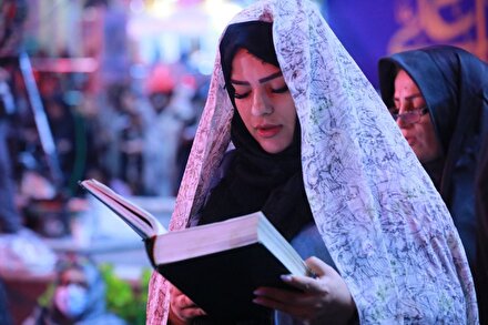 برگزاری آیین معنوی اولین شب از لیالی قدر در امام‌زاده حسن(ع) تهران