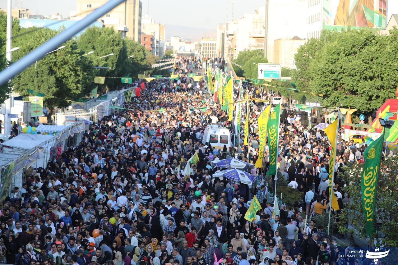 برگزاری جشن امامرضاییها در تهران برگزاری جشن امامرضاییها در تهران