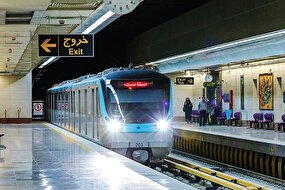 خدمات متروی تهران در ایام ارتحال امام(ره)