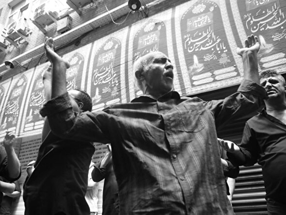 عکس| عزاداری سالار شهیدان در بازار تهران