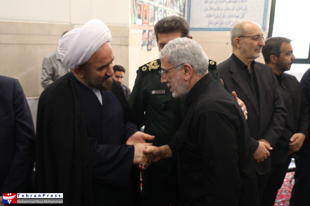 عکس| چهلمین روز شهادت سرداران و عالمان شهید در تهران