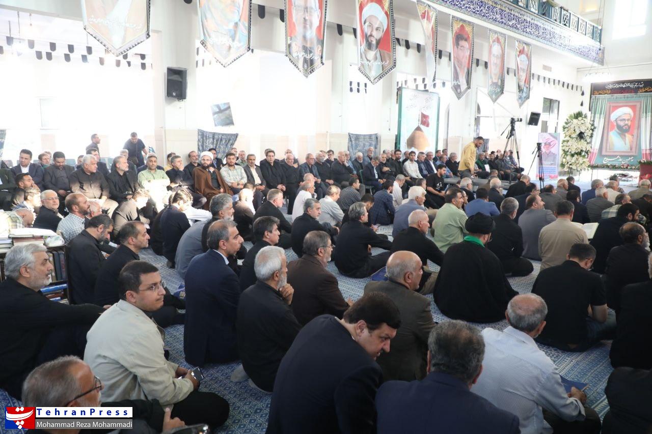عکس| چهلمین روز شهادت سرداران و عالمان شهید در تهران