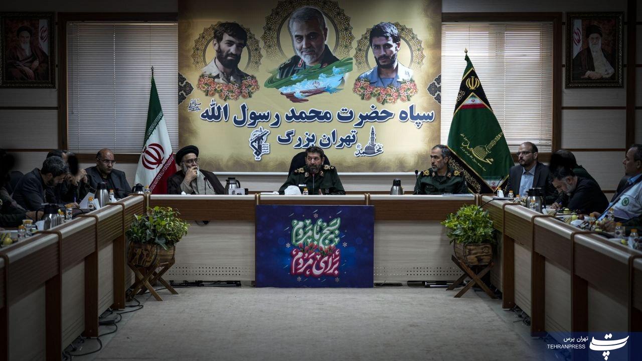 سردار حسنزاده: سردر تمامی موکبها مزین به تصاویر شهدای جنگ ۱۲ روزه خواهد بود سردار حسنزاده: سردر تمامی موکبها مزین به تصاویر شهدای جنگ ۱۲ روزه خواهد بود