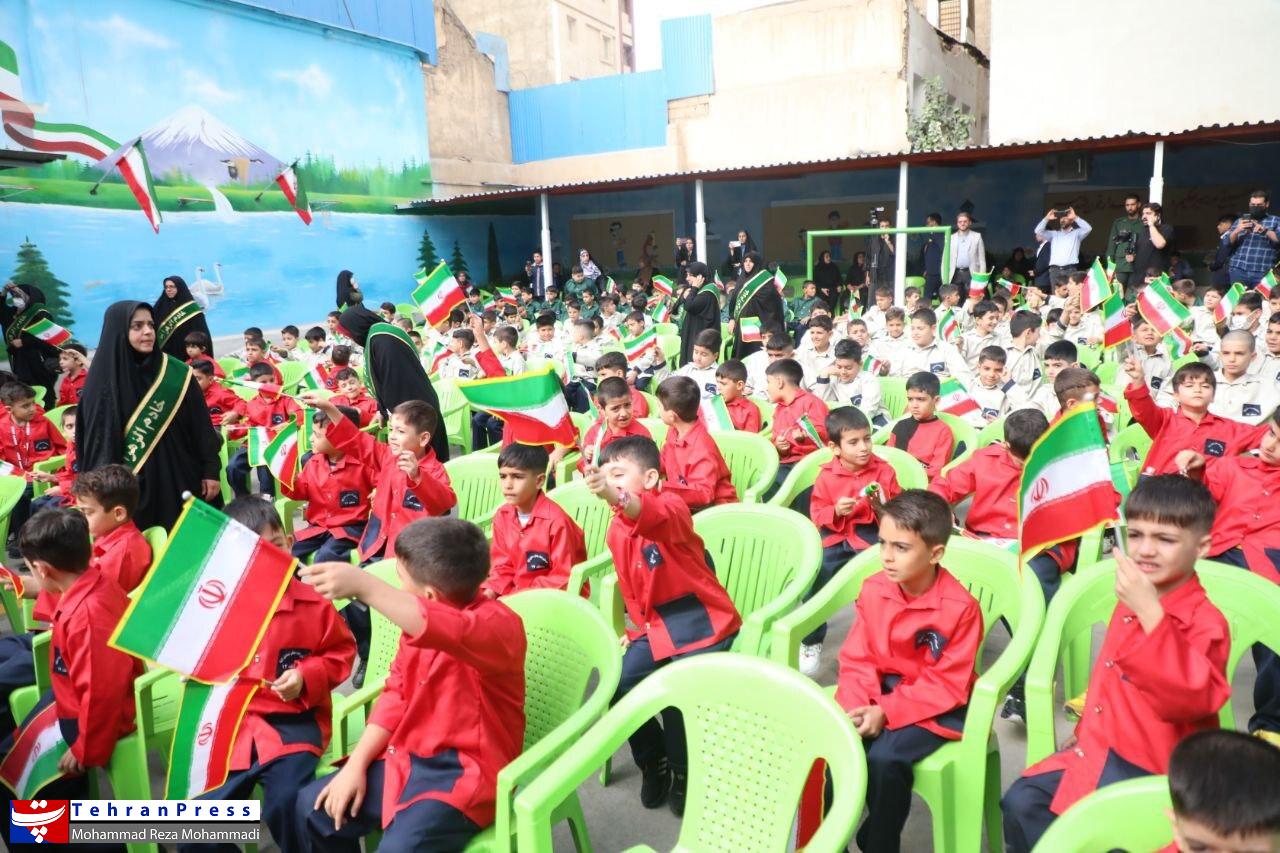 عکس| آئین بازگشایی مدارس در تهران