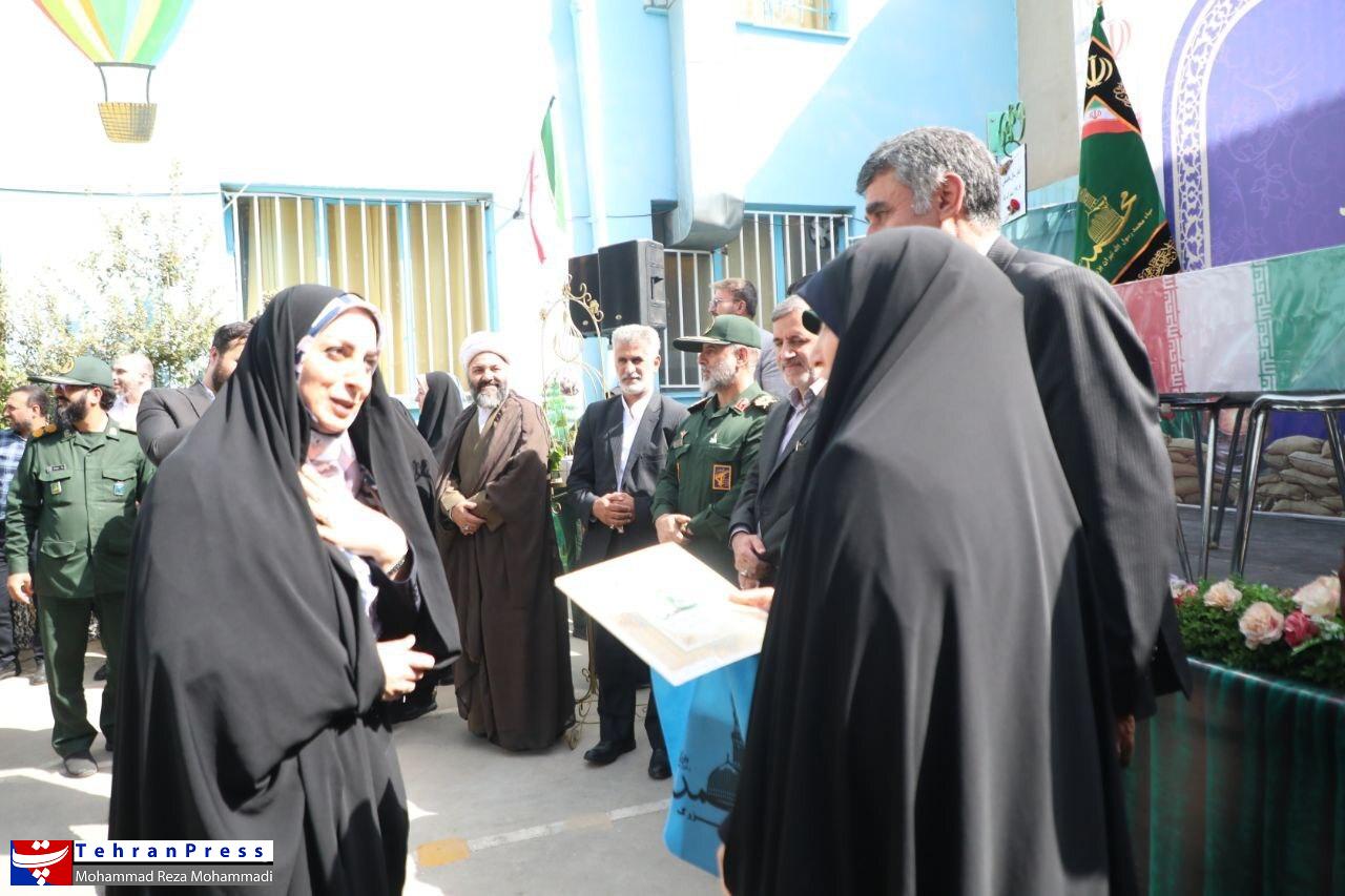 عکس| آئین بازگشایی مدارس در تهران