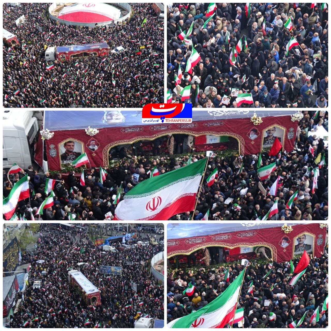 مراسم تشییع پیکر شهیدان «تنگسیری» و «اسحاقی» برگزار شد مراسم تشییع پیکر شهیدان «تنگسیری» و «اسحاقی» برگزار شد