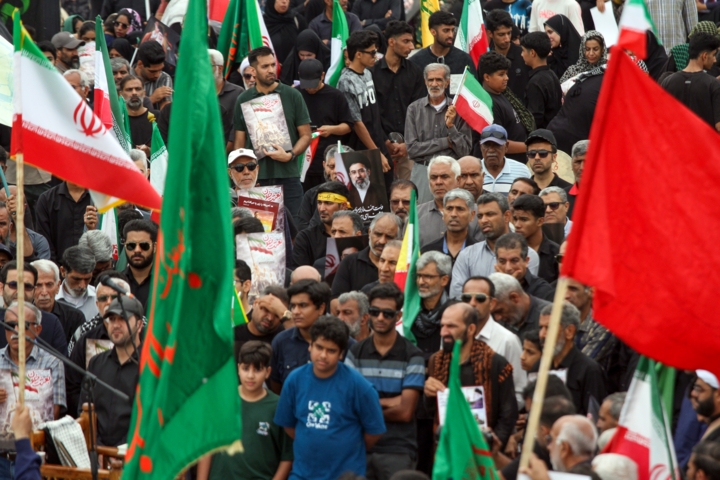آغاز مراسم اربعین امام خامنهای در تهران آغاز مراسم اربعین امام خامنهای در تهران