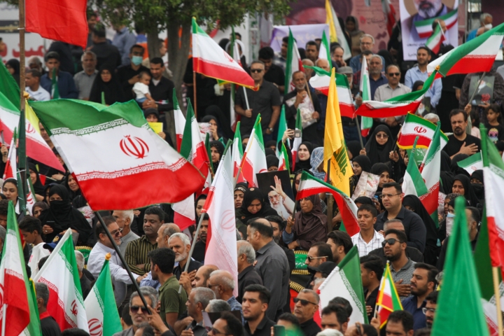 آغاز مراسم اربعین امام خامنهای در تهران آغاز مراسم اربعین امام خامنهای در تهران