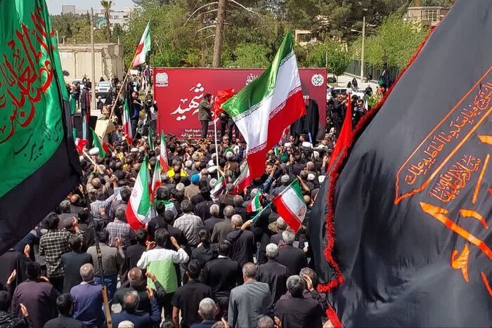 آغاز مراسم اربعین امام خامنهای در تهران آغاز مراسم اربعین امام خامنهای در تهران
