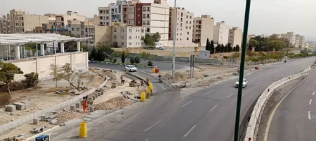 ایمن‌سازی تقاطع بزرگراه شهید ستاری و میرزابابایی