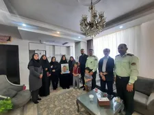 دیدار ودلجویی از خانواده شهید «مسعود فصیحی»
