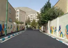 لکه‌گیری آسفالت نقاطی از معابر منطقه ۲۲