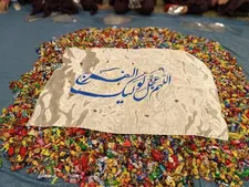 آغاز شیرین مهر در ری با شکلات رنگی