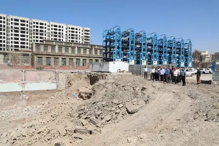 بررسی روند احداث ساختمان مرکزی شهرداری منطقه ۱۳