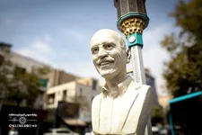 نصب سردیس دانشمند هسته‌ای جنگ تحمیلی
