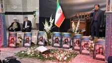 یادبود ۸ شهید جنگ رمضان در مسجد فاطمیه