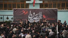 اجتماع عزاداران در روز شهادت امام صادق