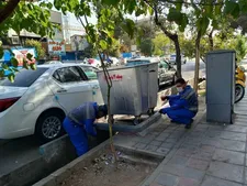 طرح شستشو و مرمت المان‌های شهری