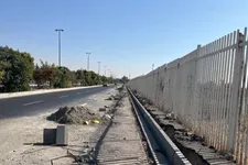 آغاز عملیات اصلاح انهار بلوار علی دایی تهران
