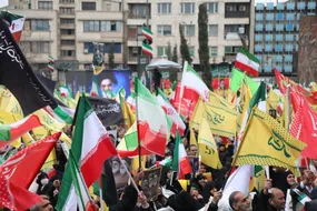 سیل جمعیت تهرانی‌ها در راهپیمایی روز قدس