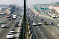 ترافیک روان معابر تهران