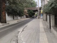 احداث پیاده‌رو در خیابان الهیه به پایان رسید