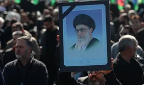 سوگواری برای شهادت امام امت در تهران