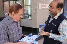 گسترش فعالیت میدانی مروجین آبفای منطقه یک تهران