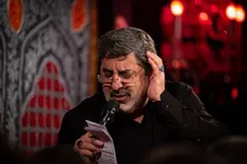 مرثیه‌خوانی محمدرضا طاهری در حسینیه چهارده معصوم(ع)