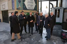 بازدید شهردار  منطقه ۵ از مساجد آسیب‌دیده تهران