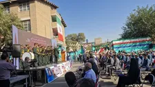 برافراشتن «پرچم» و نواختن «زنگ ایثار و مقاومت»