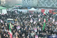 عکس| برگزاری مراسم یوم‌الله ۹ دی، در میدان امام حسین(ع)